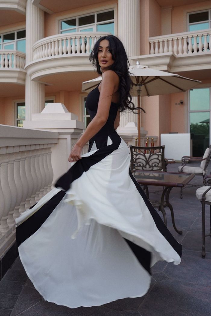 Vestido largo de encaje para un estilo romántico de boda