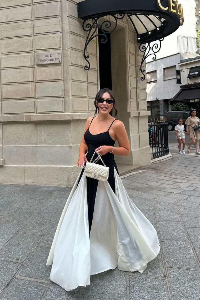 Vestido largo de encaje para un estilo romántico de boda