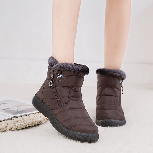 Botas de invierno con suela blanda y confort