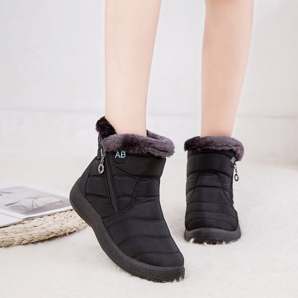 Botas de invierno con suela blanda y confort