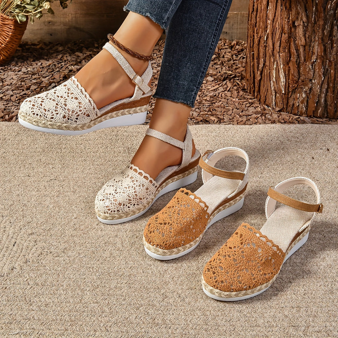 Sandalias ortopédicas con correa ajustable para mujer