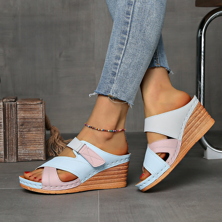 Wedge Comfort Slides
