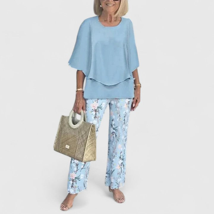 Coordinated Two-Piece Outfit Set