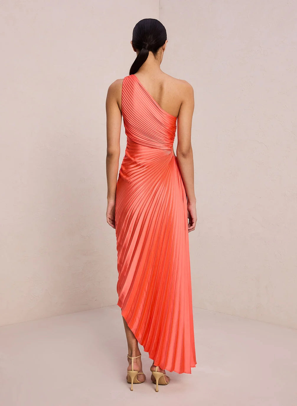 Luxurious Evening Party Asymmetric Maxi Dress for Women