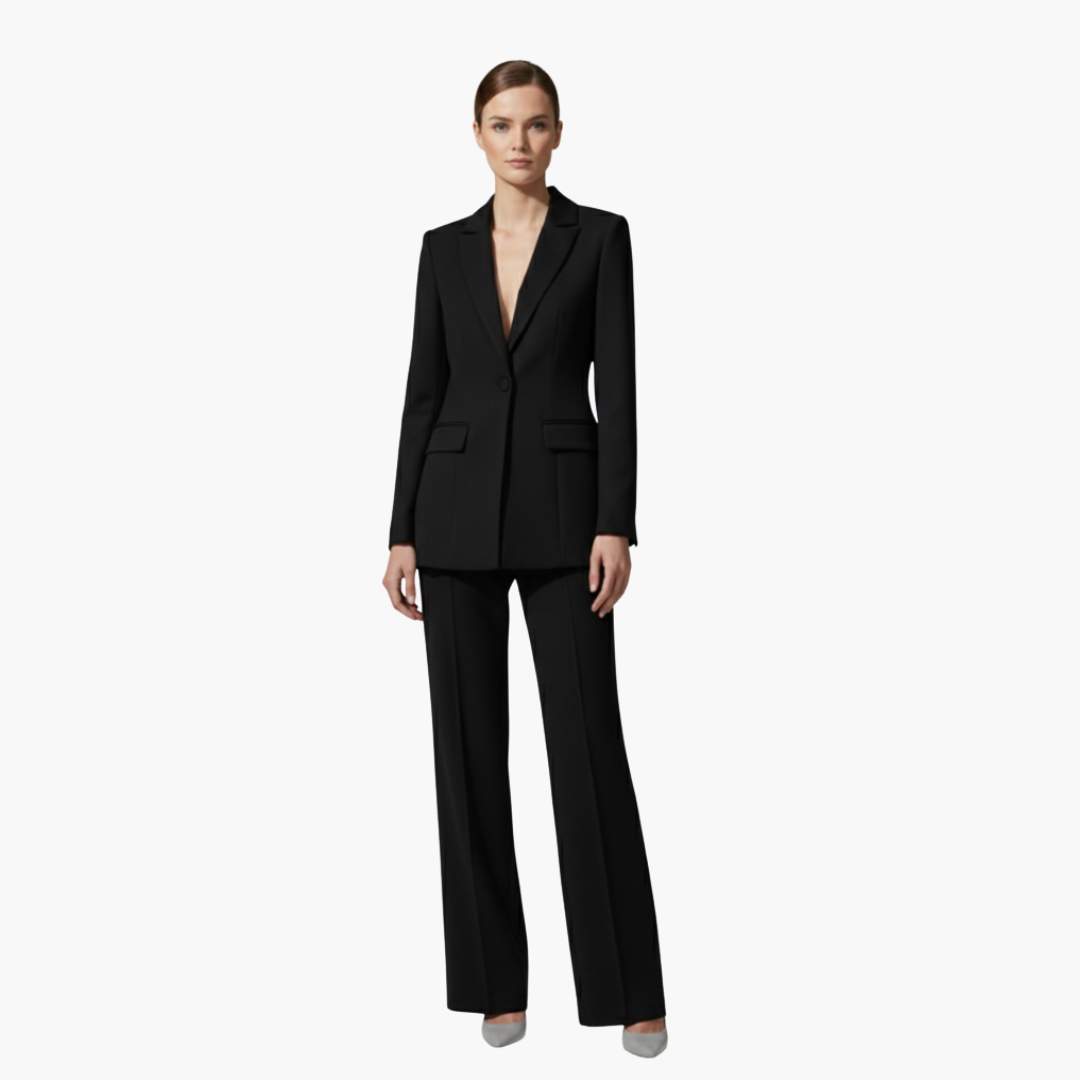 Business Casual Blazer Suit Set