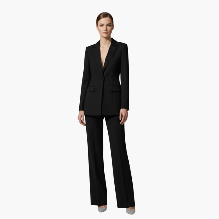Business Casual Blazer Suit Set