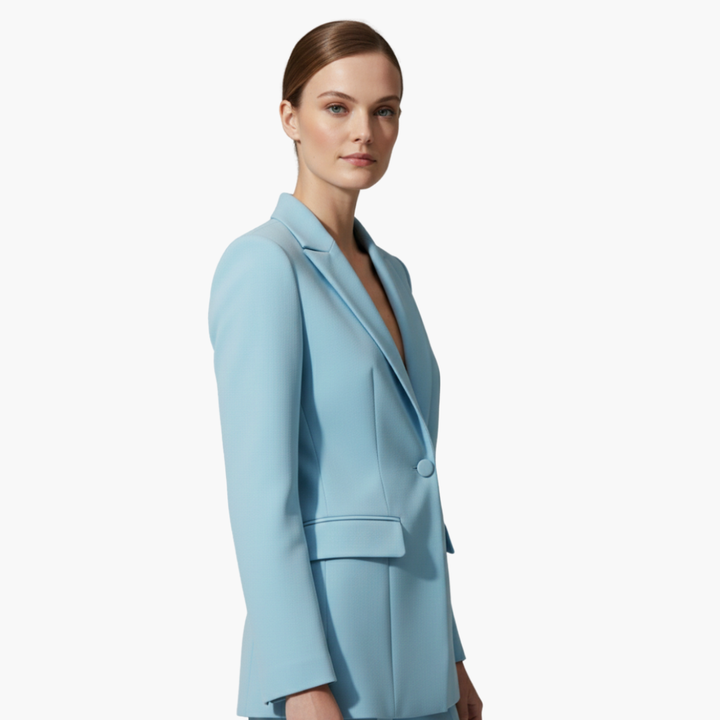 Business Casual Blazer Suit Set