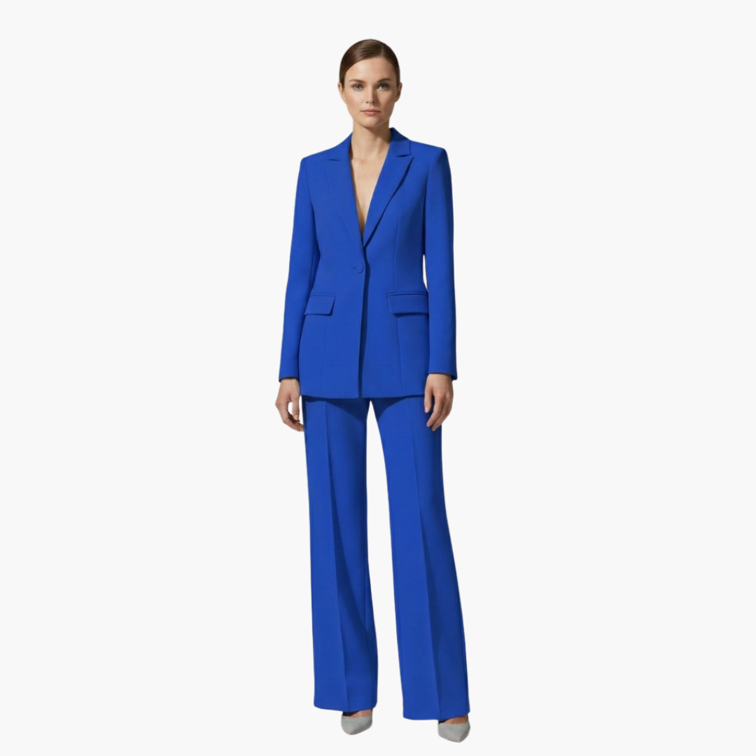 Business Casual Blazer Suit Set