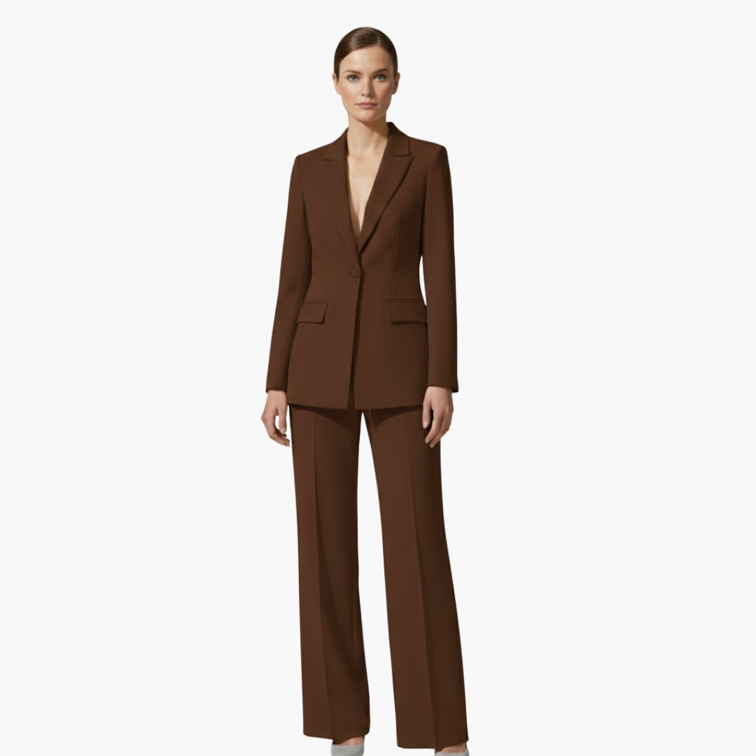 Business Casual Blazer Suit Set