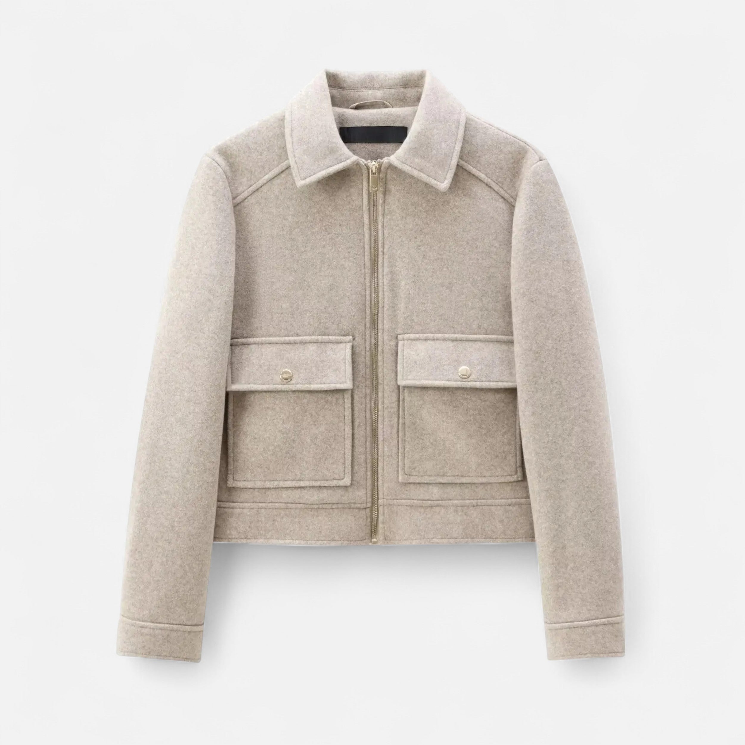 Women's Elegant Winter Zip Jacket