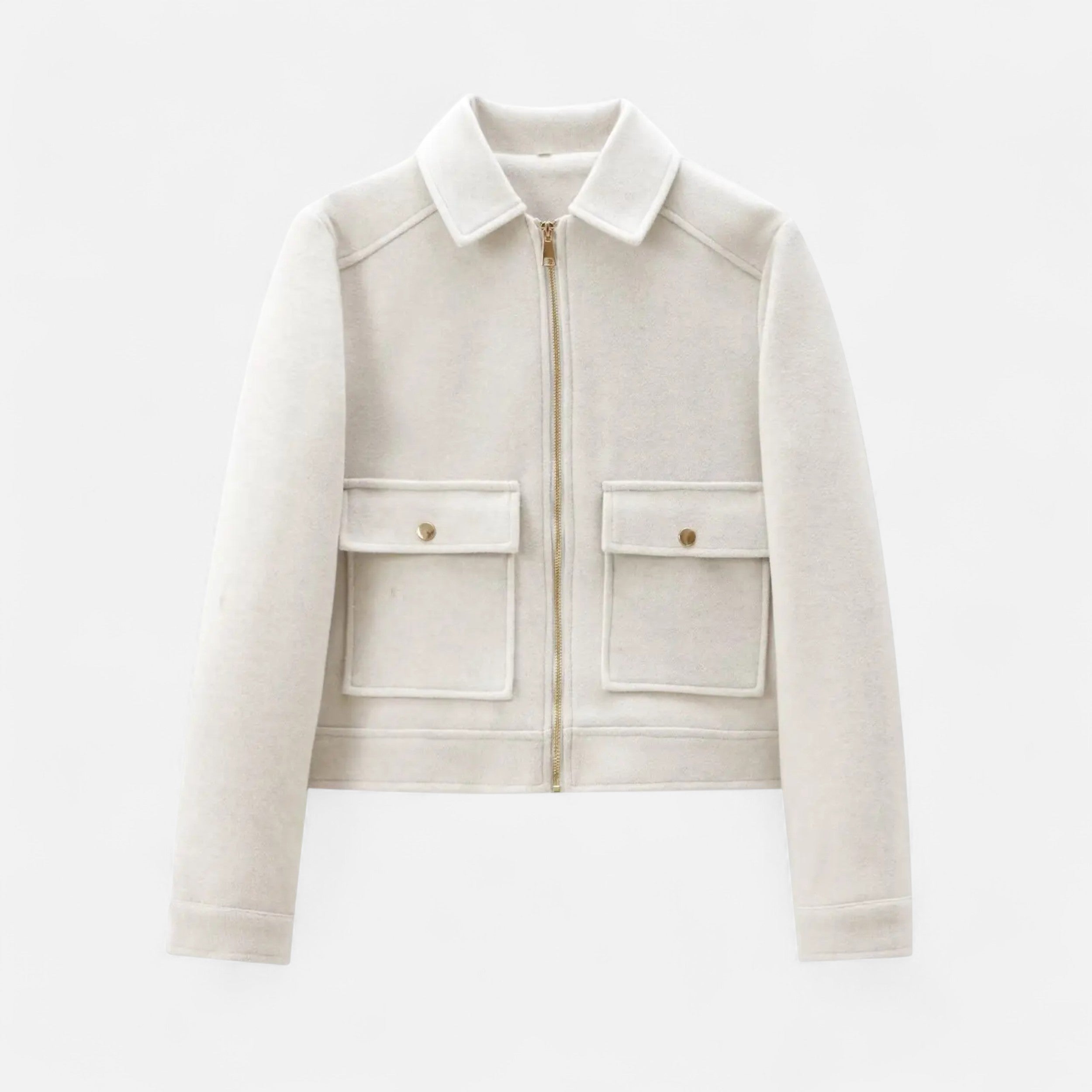 Women's Elegant Winter Zip Jacket