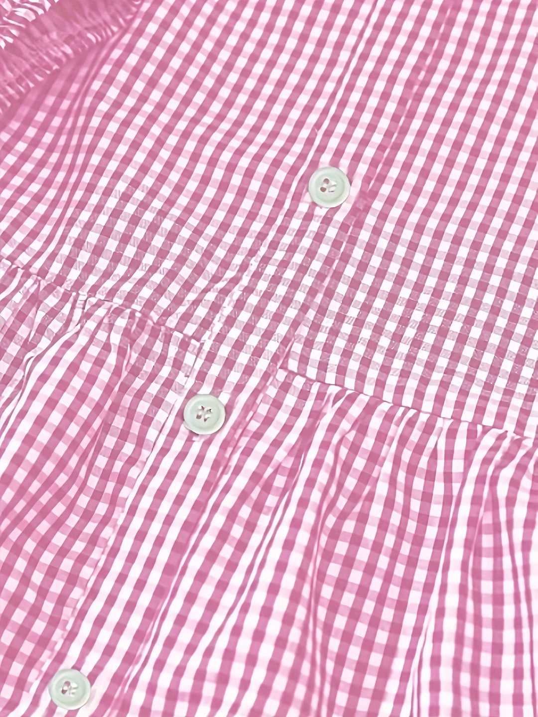 Codzienna letnia sukienka w kratę w stylu gingham z długimi paskami – idealna na słoneczne okazje na zewnątrz