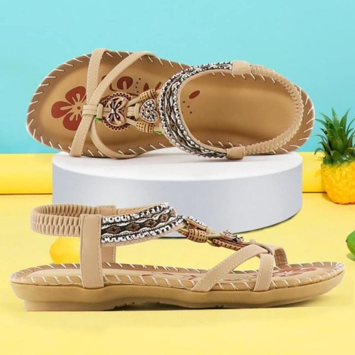 Sandalias de plataforma con comodidad acolchada