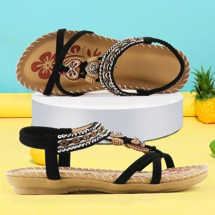 Sandalias de plataforma con comodidad acolchada