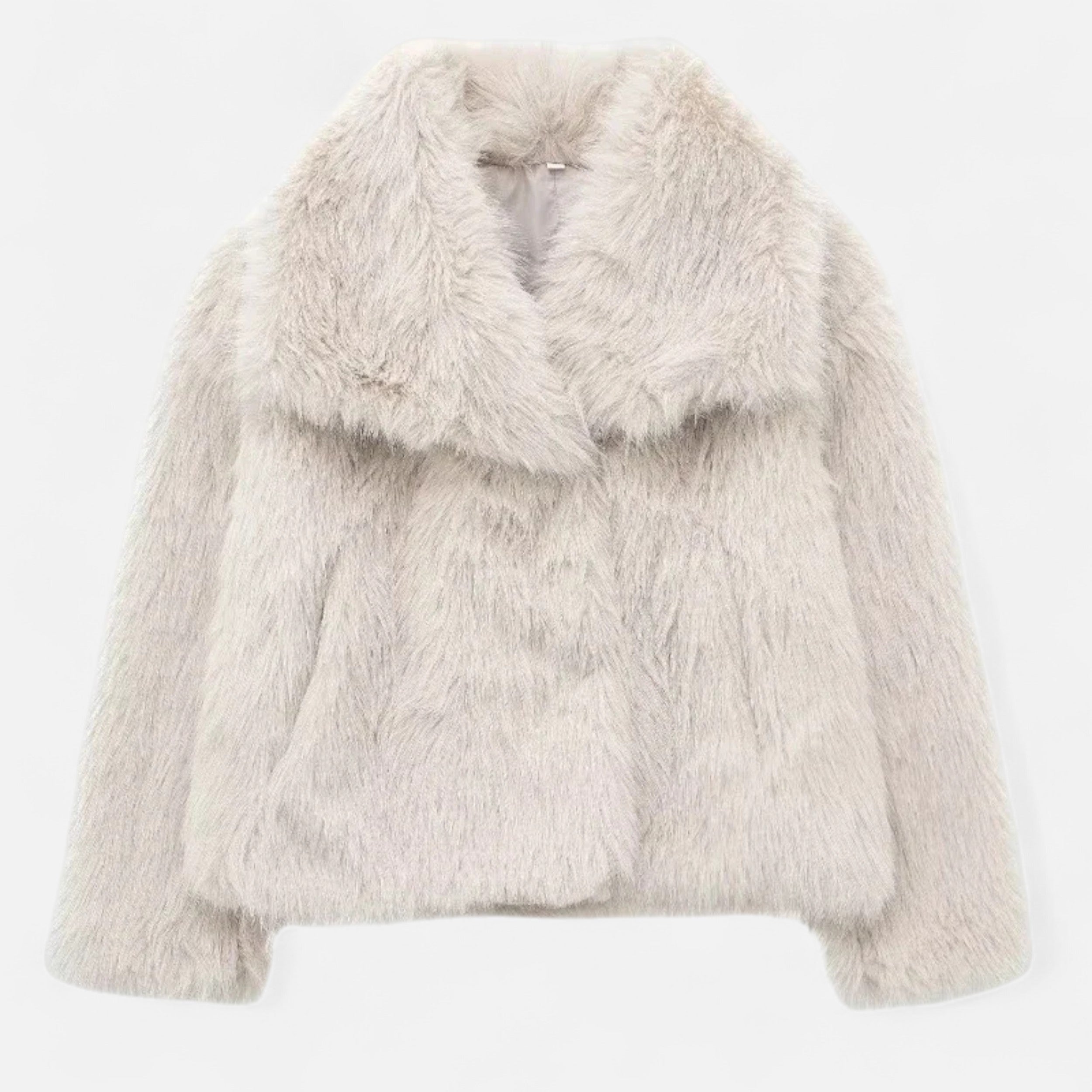 Women's Plush Faux Fur Winter Coat