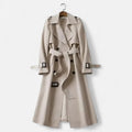 Cappotto classico da donna sopra il ginocchio
