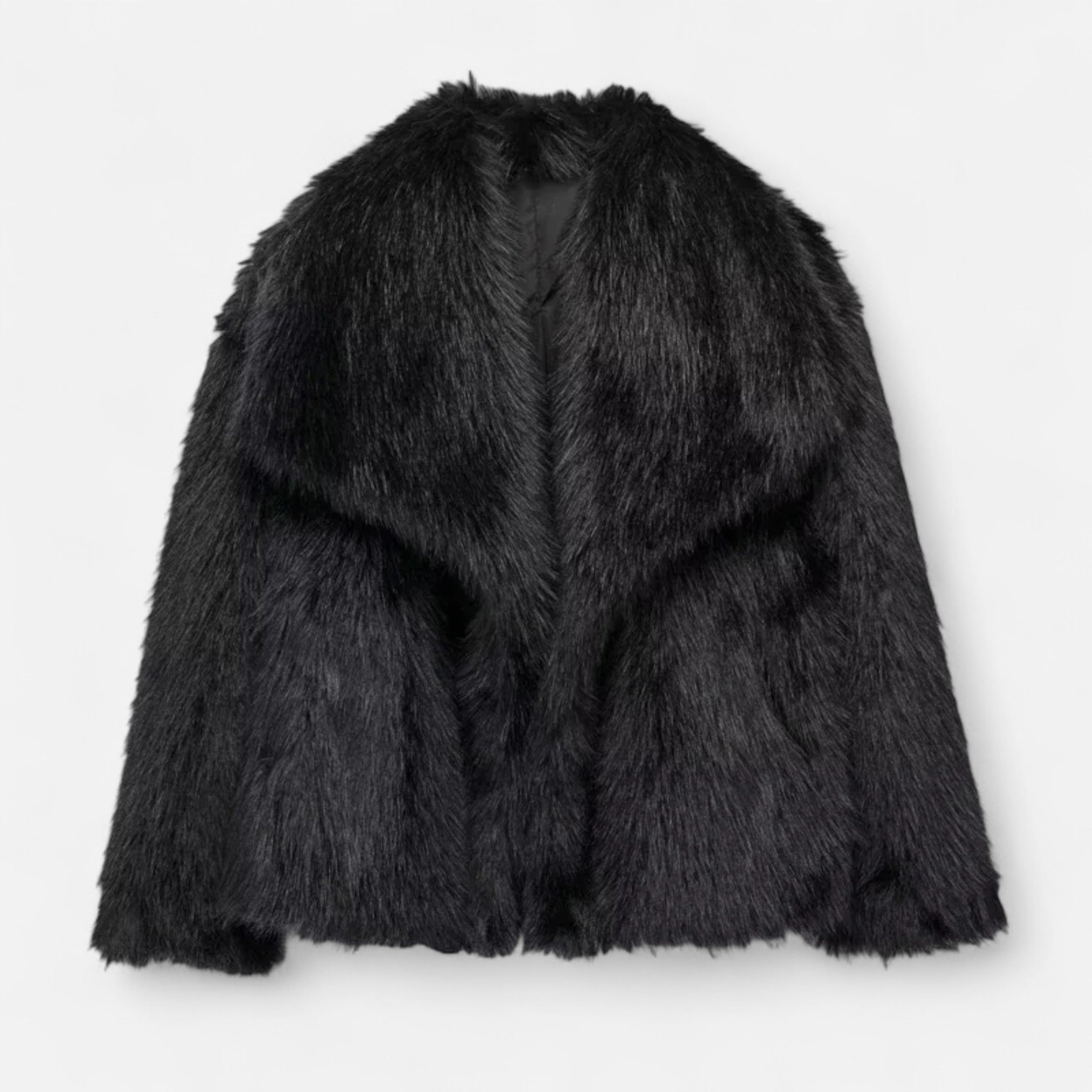 Women's Plush Faux Fur Winter Coat