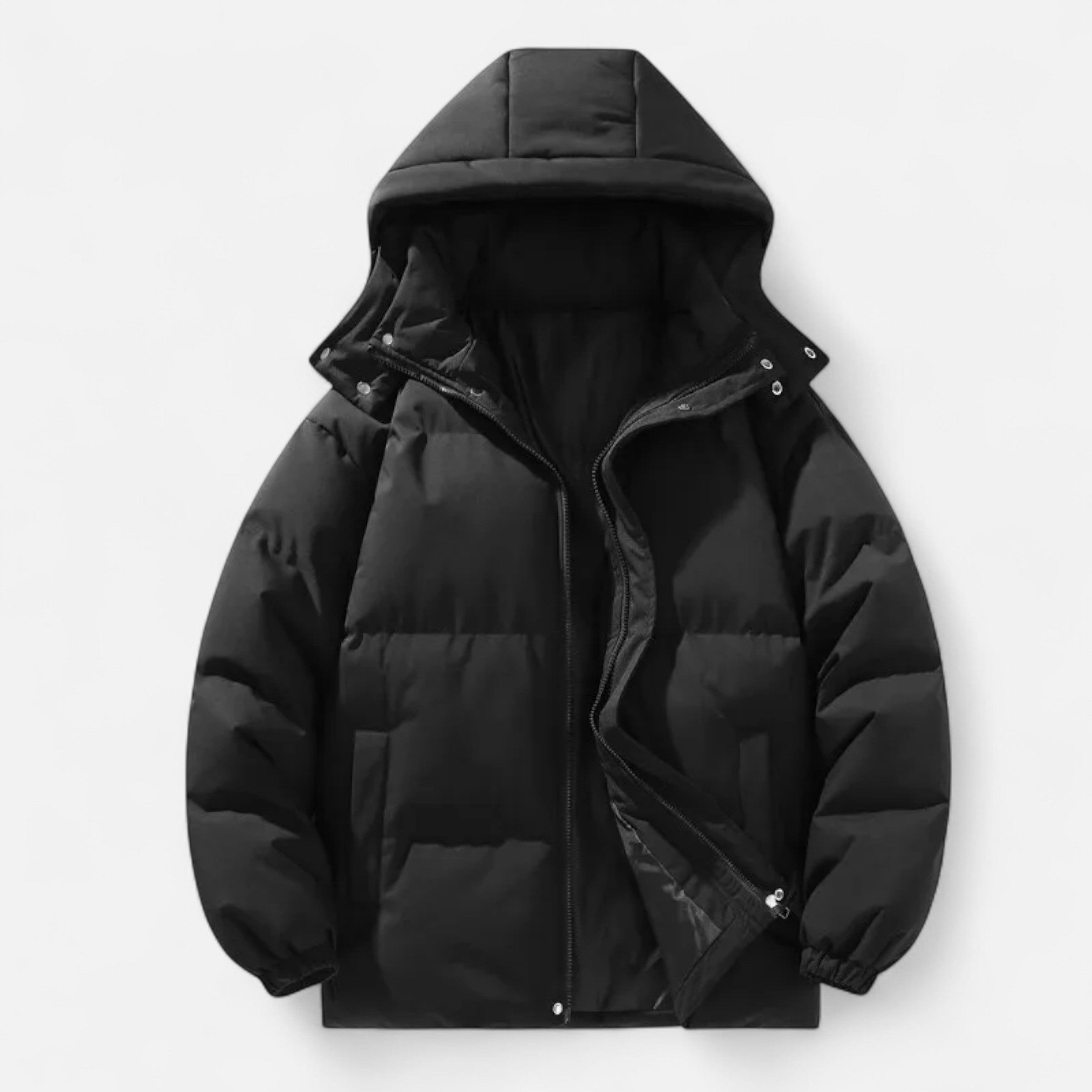 Men's Detachable Hood Padded Jacket