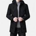 Parka con capucha para hombre de mezcla de algodón Heritage