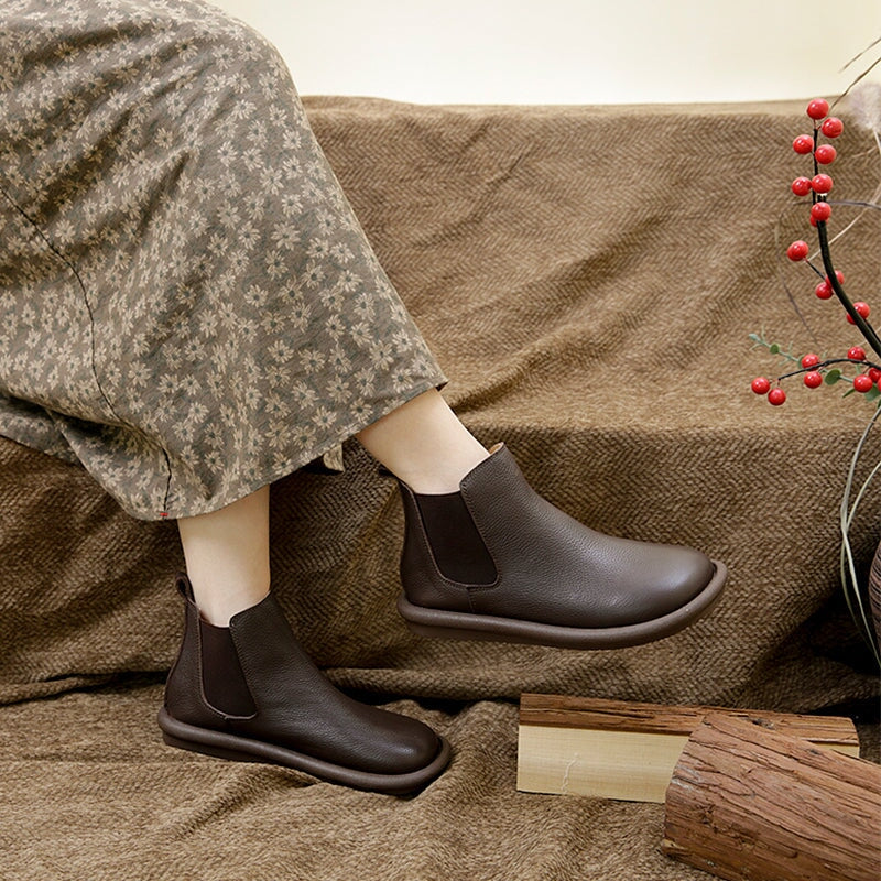 Botas cómodas modernas sin cordones
