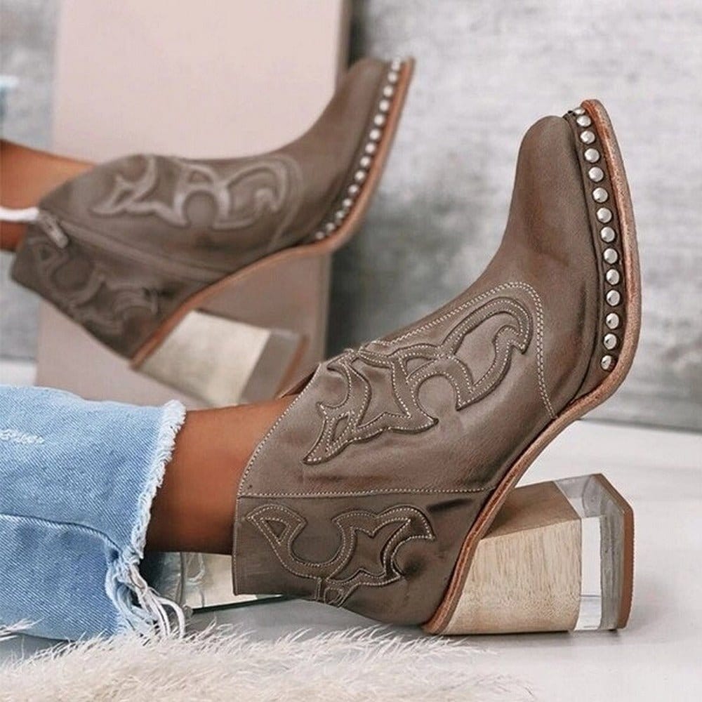 Botas clásicas de confort estilo vaquero