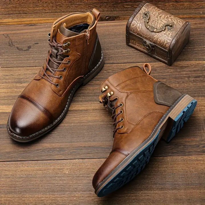 Modern Outdoor Hiking Men’s Boots with Grip Sole