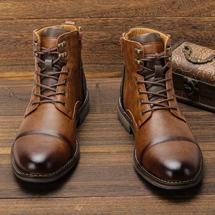 Modern Outdoor Hiking Men’s Boots with Grip Sole