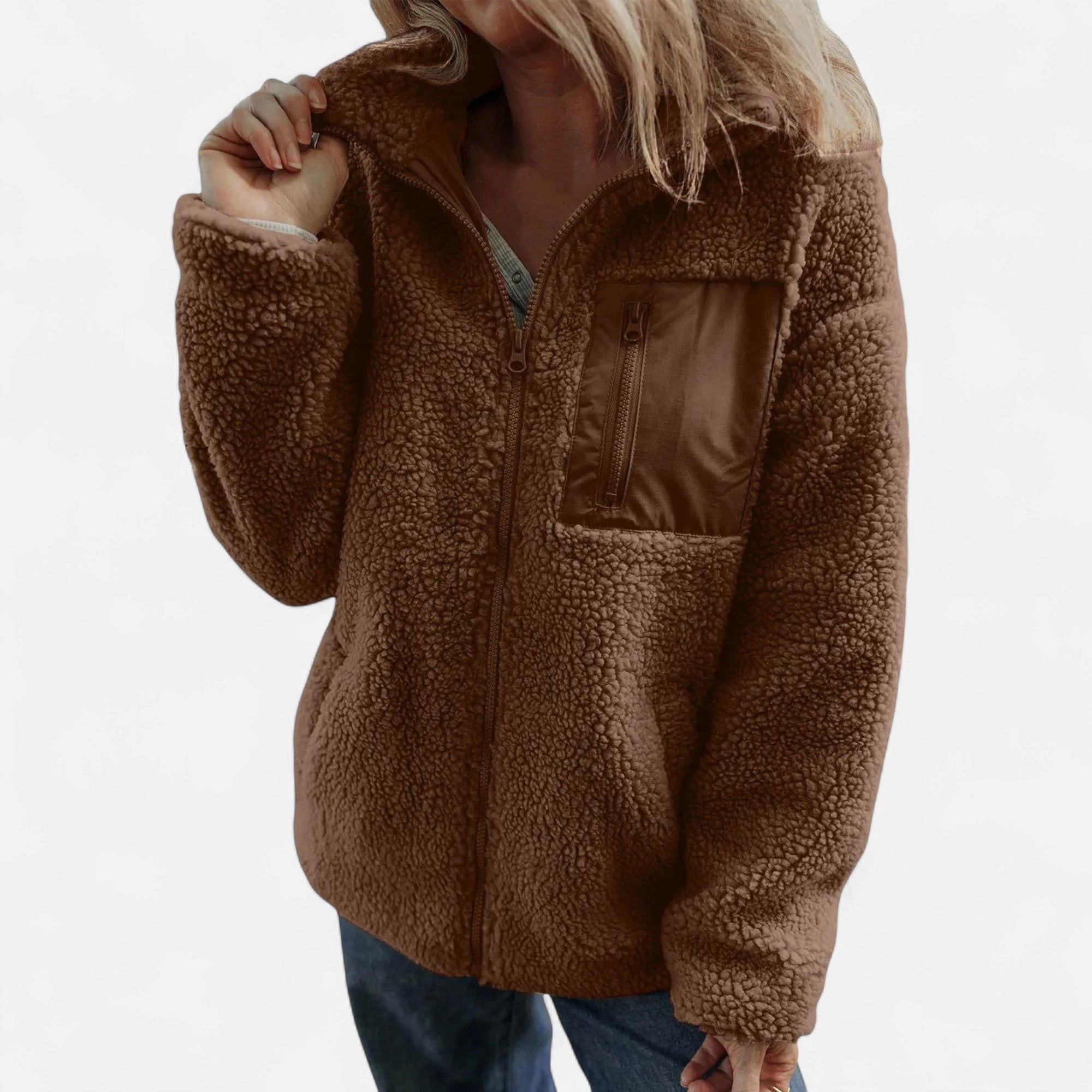 Women's Heritage Fleece Teddy Coat