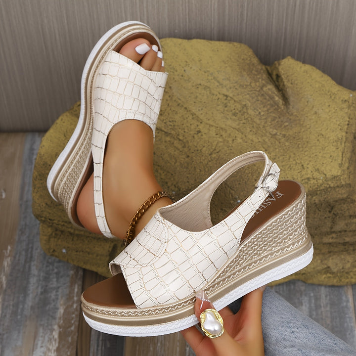 Elevated Casual Wedge Sandals