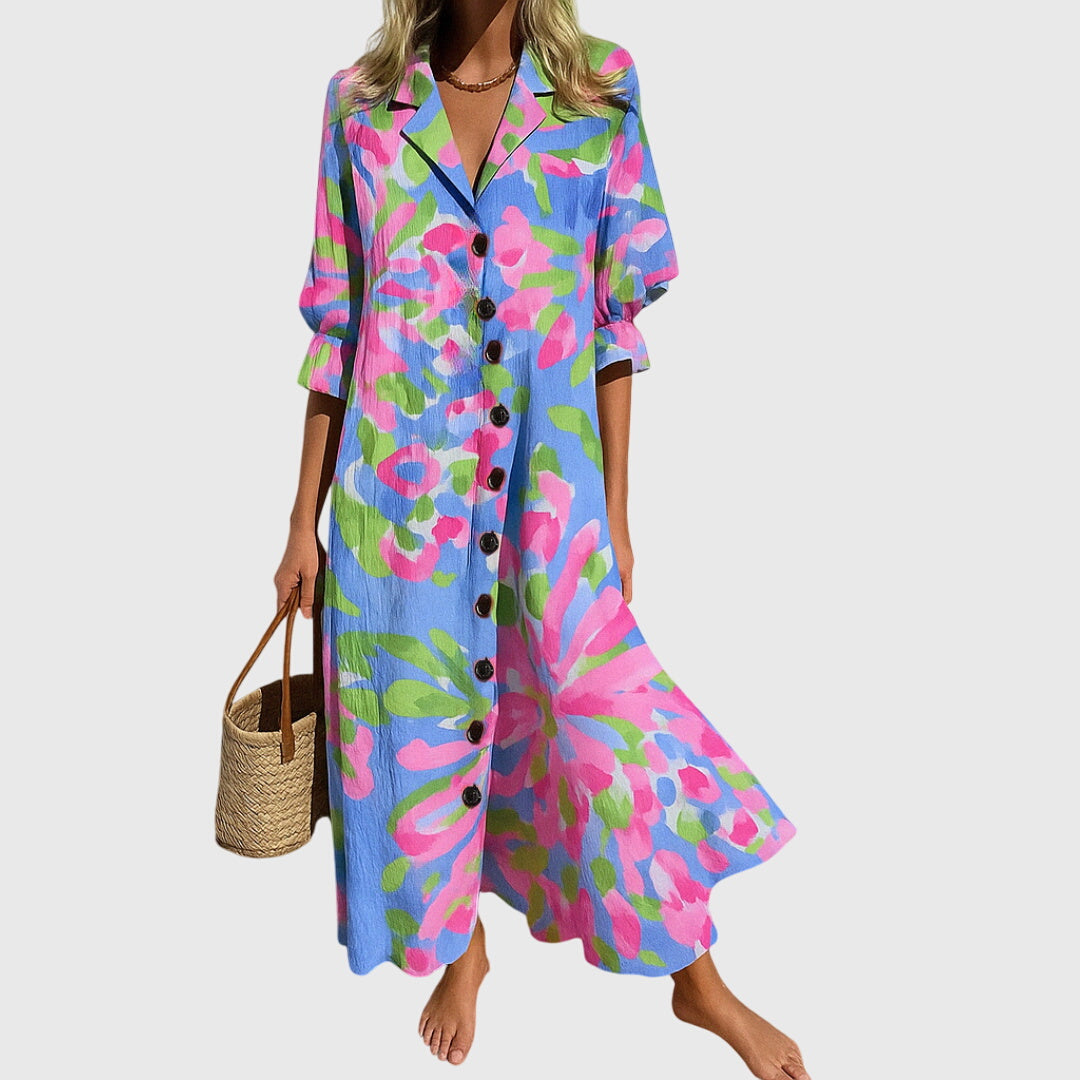Elegant Slim Fit Maxi Dress