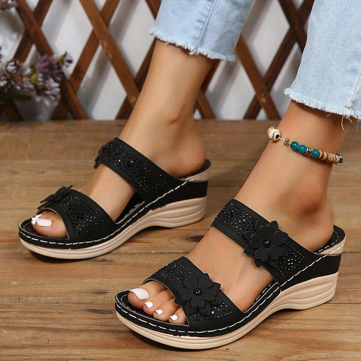 Wedge Slide Comfort Sandals