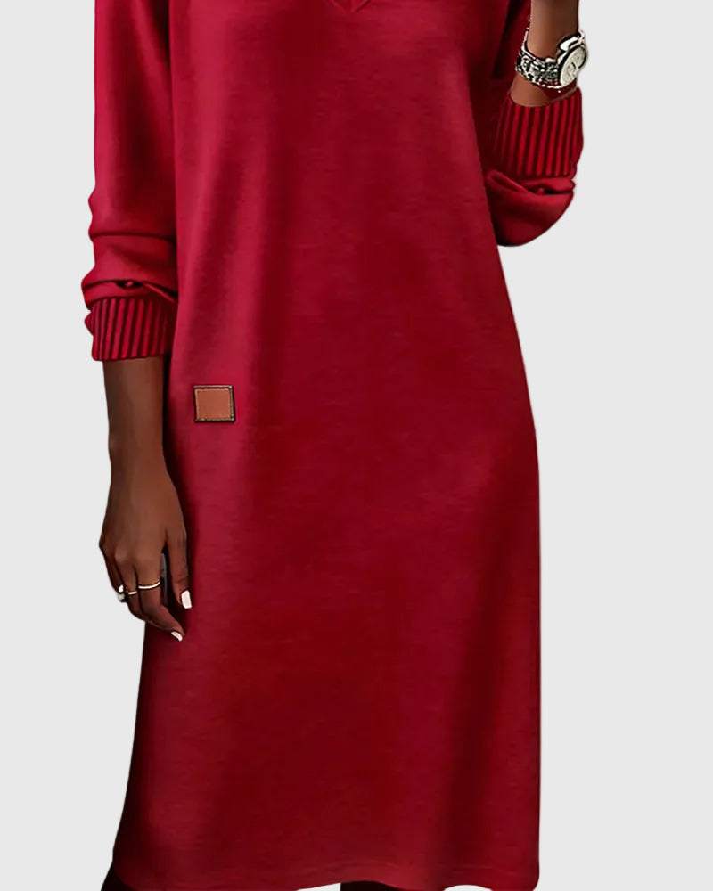 Vestido maxi suave y elegante