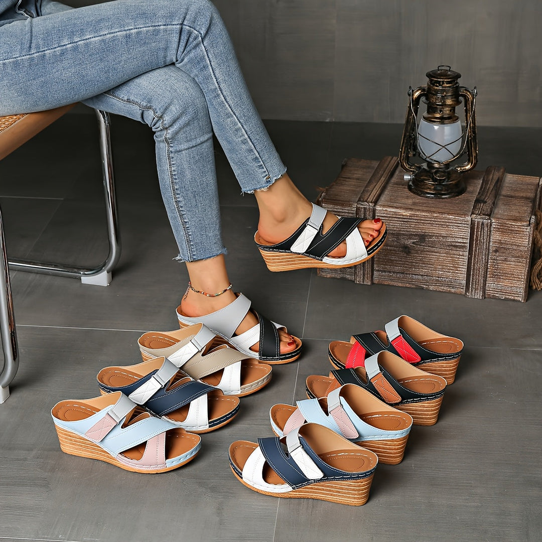 Wedge Comfort Slides