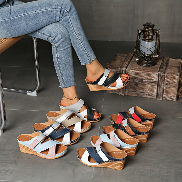 Wedge Comfort Slides