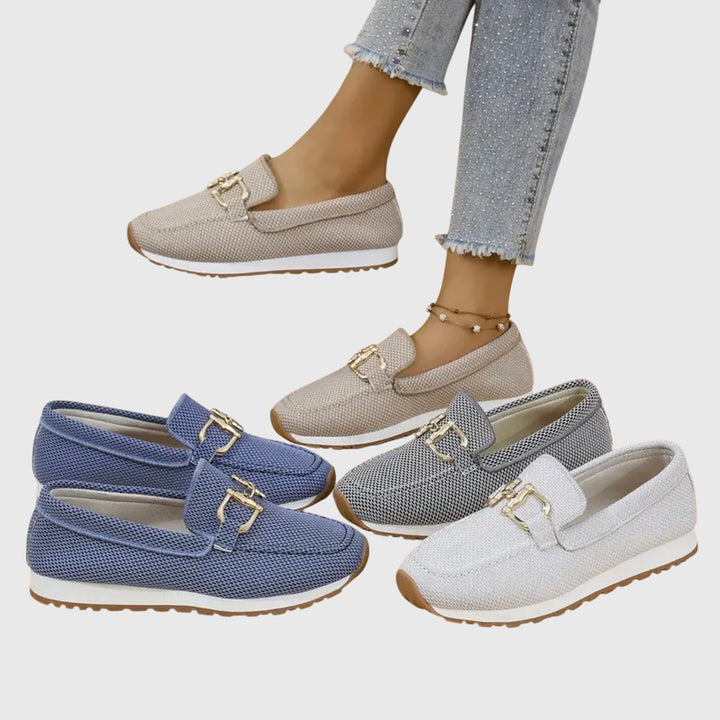 Mocasines ortopédicos para uso diario con soporte suave