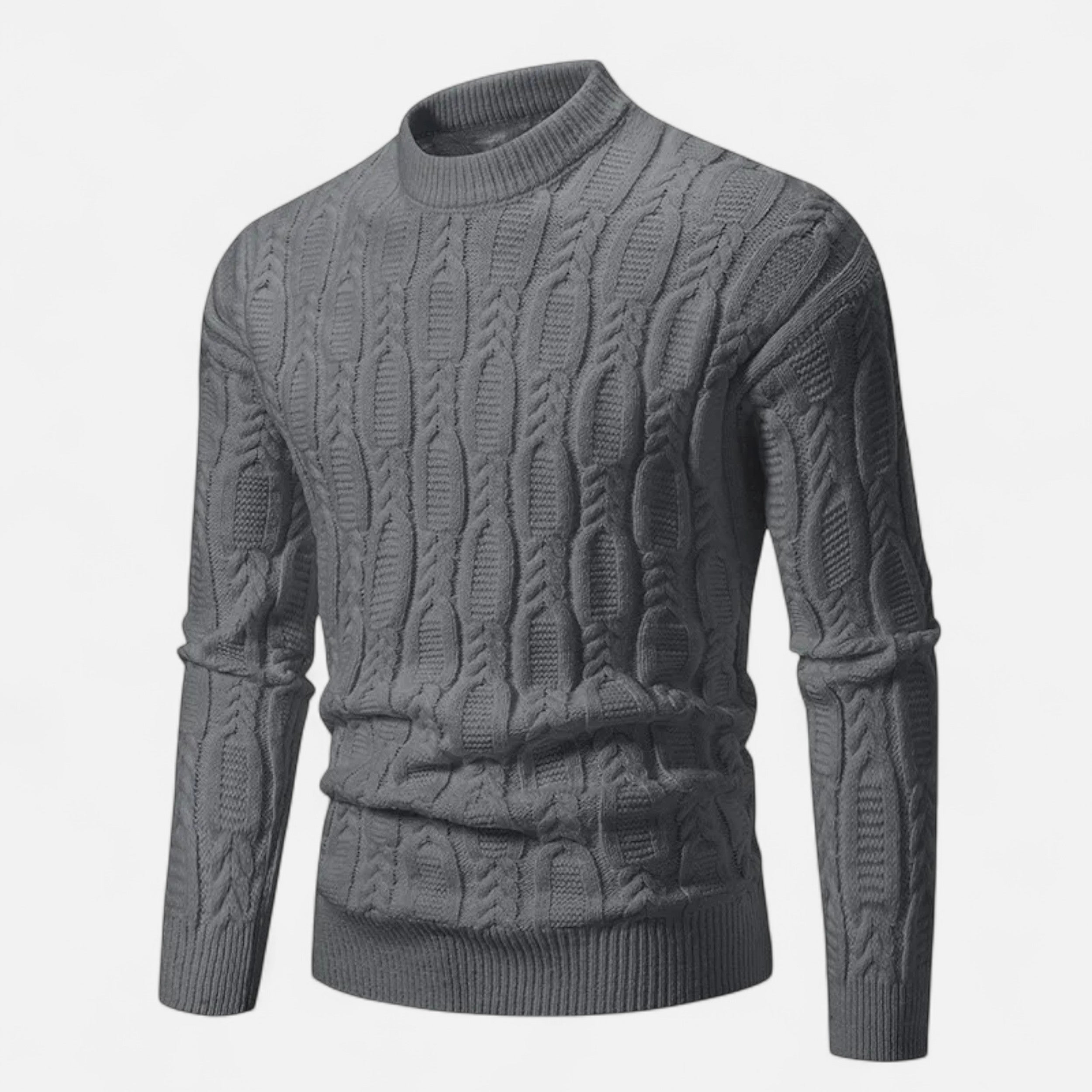 Men's Classic Crewneck Knit Sweater