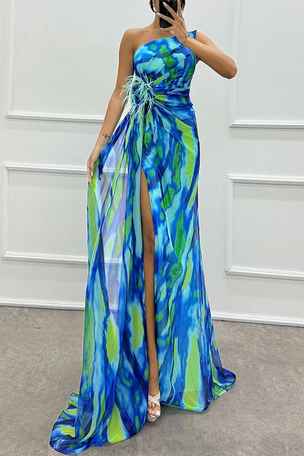 Elegant Maxi Dress for Formal Wedding Guests
