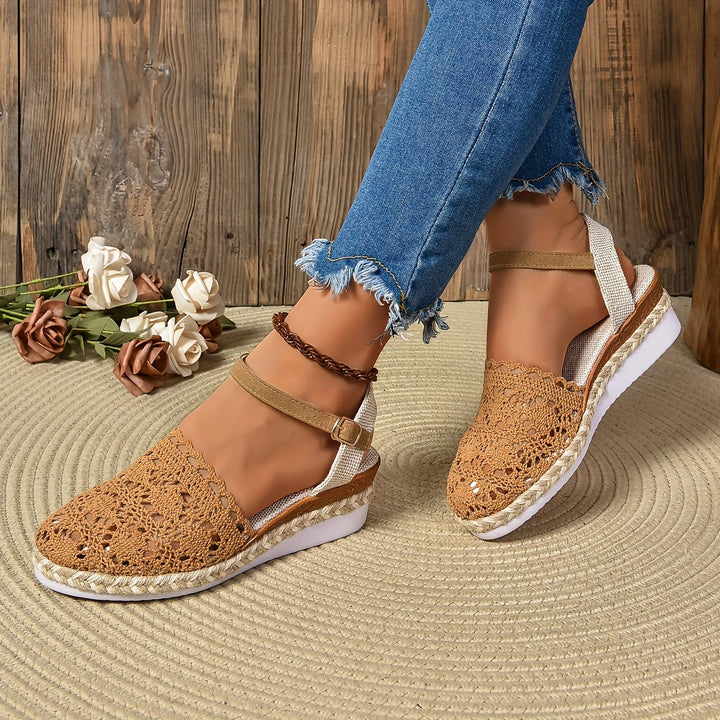Sandalias ortopédicas con correa ajustable para mujer