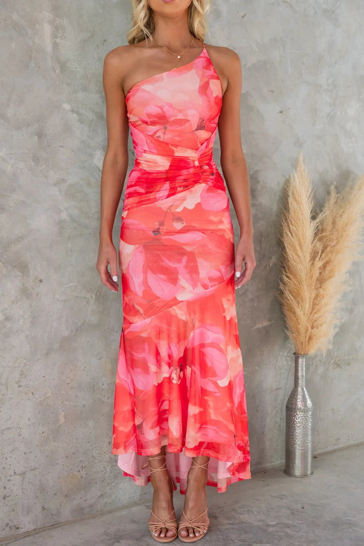 Wedding Guest Floral Maxi Dress