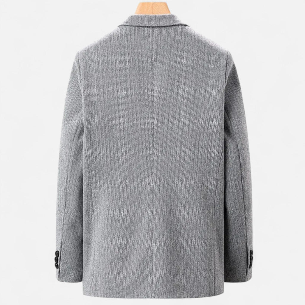 Giacca da uomo in misto lana – Eleganza business con rever