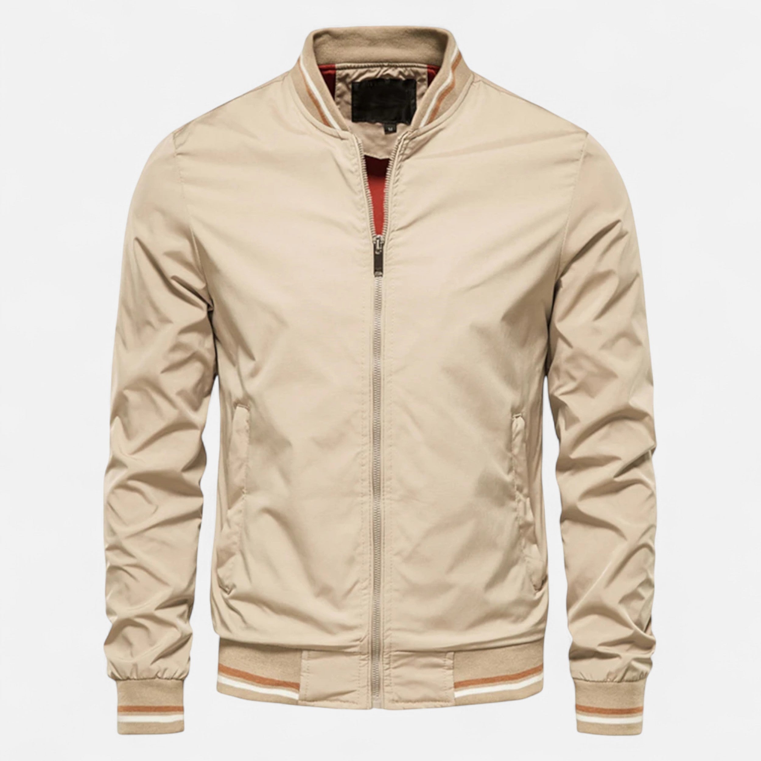 Men's Slim Fit Lightweight Bomber Jacket