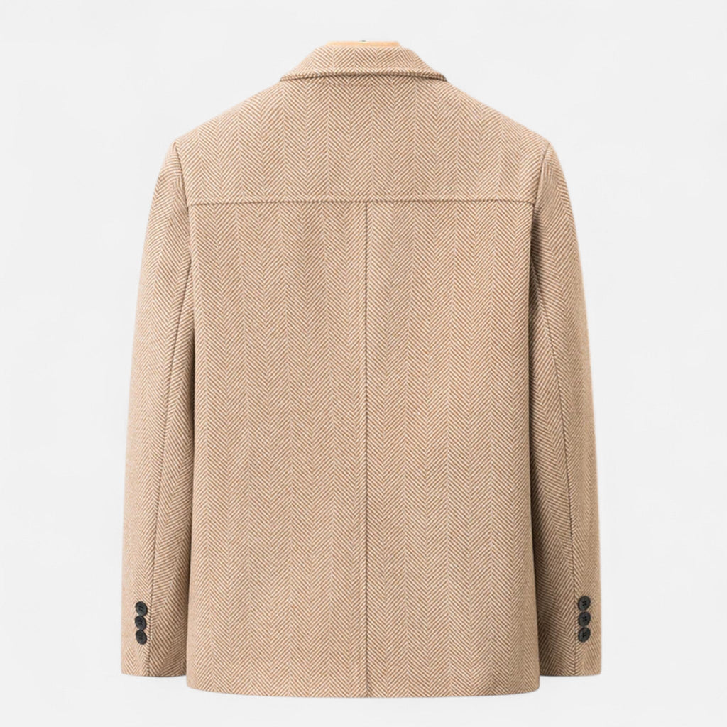 Giacca da uomo in misto lana – Eleganza business con rever