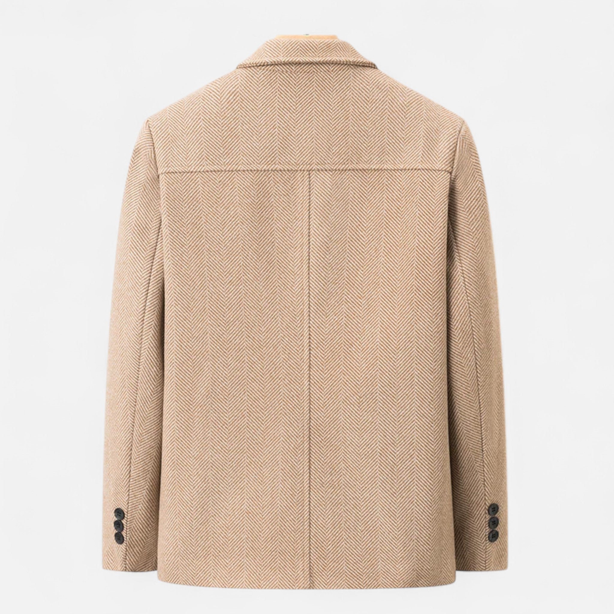 Giacca da uomo in misto lana – Eleganza business con rever