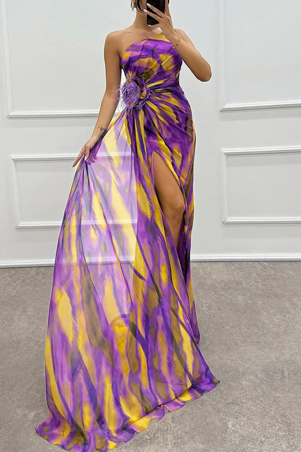 Elegant Maxi Dress for Formal Wedding Guests