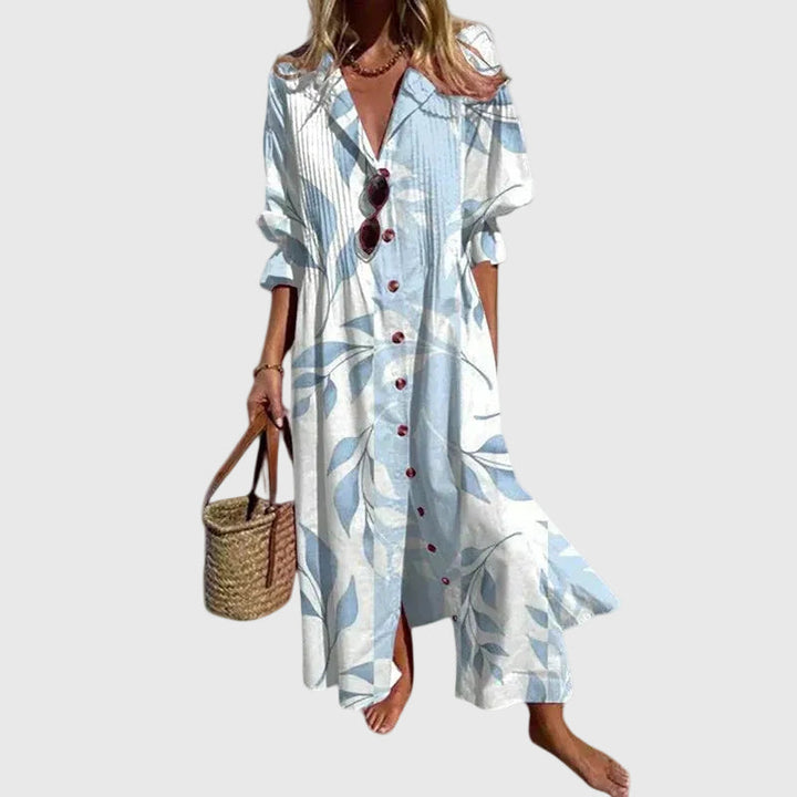 Vestido maxi bohemio elegante