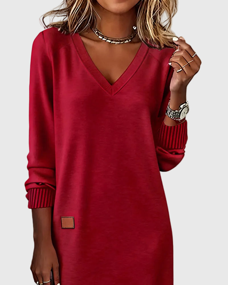 Vestido maxi suave y elegante