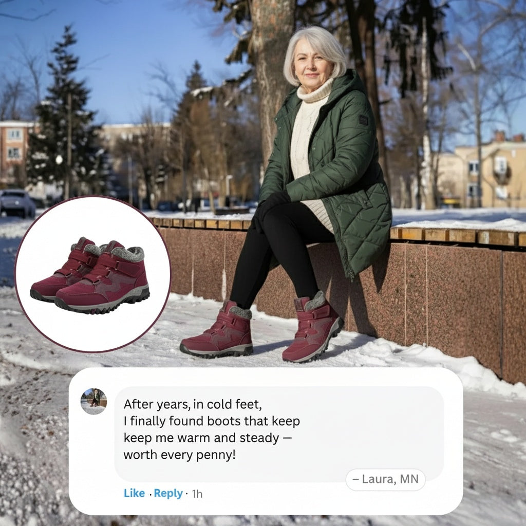 Botas ortopédicas impermeables y cómodas