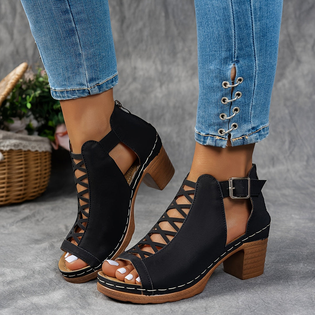 Sandalias con soporte acolchado ajustable