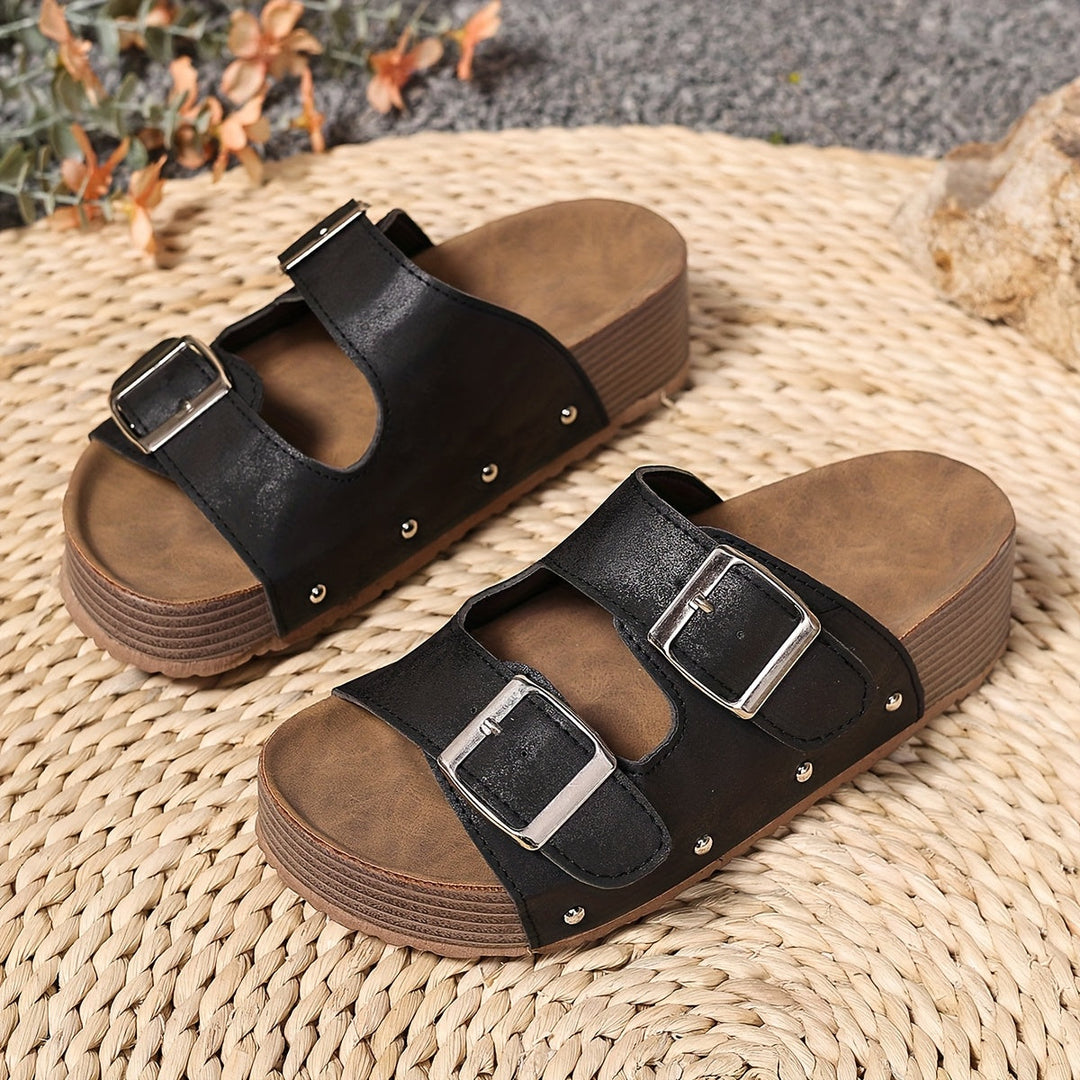 Sandalias planas minimalistas
