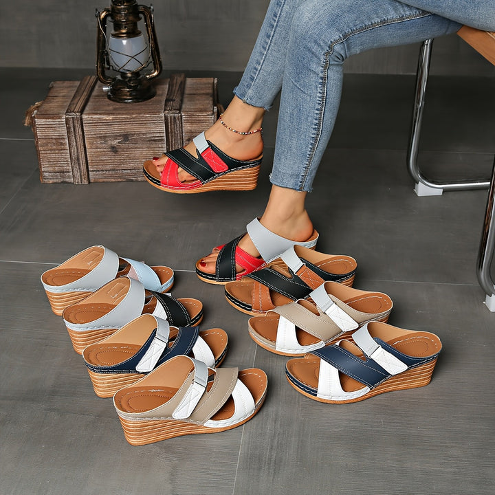Wedge Comfort Slides